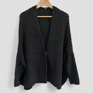 Free People Slouchy Knit Cardigan